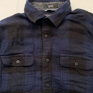 Blue and black light Flannel shirt Nordstrom🔥